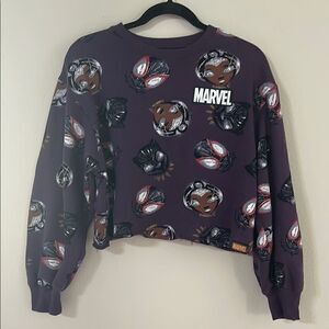Disney Parks Marvel Women's Purple Sweater